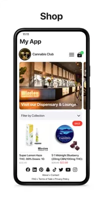 Cannabis Club android App screenshot 0