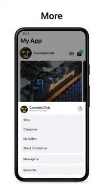 Cannabis Club android App screenshot 4